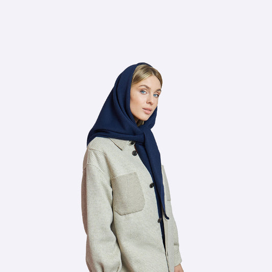 Dark Blue Scarf